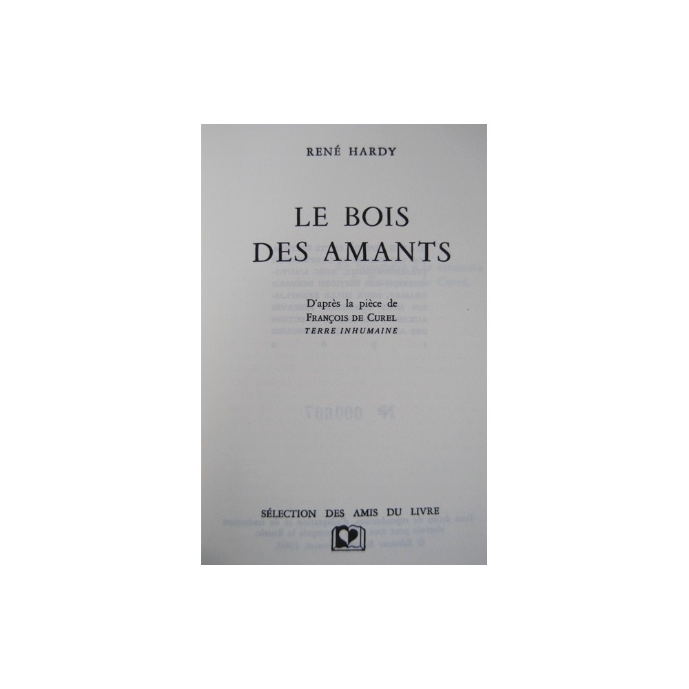  - rene-hardy-le-bois-des-amants-2000ex-hc-relie-1960